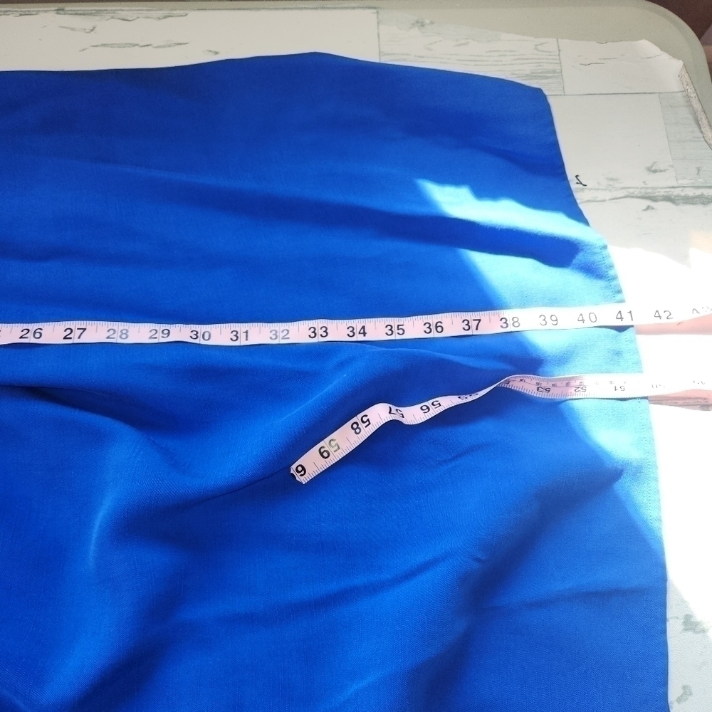 Gianni Bini NWT Trina Maxi DRESS Halter Neck Sleeveless Cut Out Tie Back Blue L - Picture 5 of 8